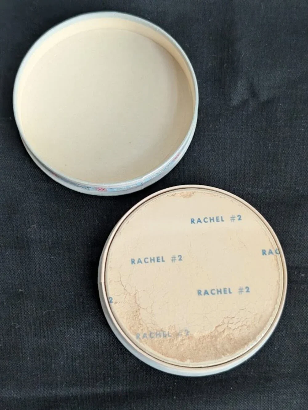 Vintage Cashmere Bouquet Rachel No. 2 Powder Box Unused Shade Rachel No.2
